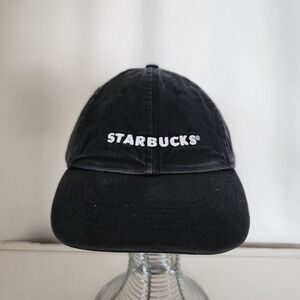 Starbucks Employee Black Strapback Hat